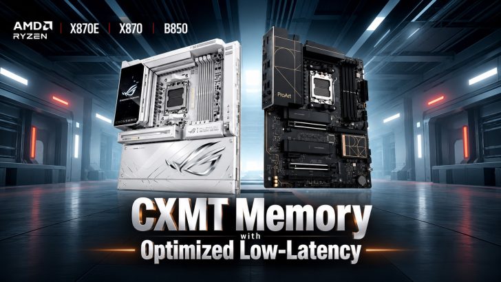 Az ASUS BIOS-Frissítéseket Készít Az AM5 Alaplapokhoz, Optimalizált, Alacsony Késleltetésű Teljesítményt Nyújtva A CXMT Memóriához