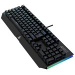 AVAX FS01 Full size mechanikus vezetékes alumínium billentyűzet Outemu piros switch, magyar kiosztás