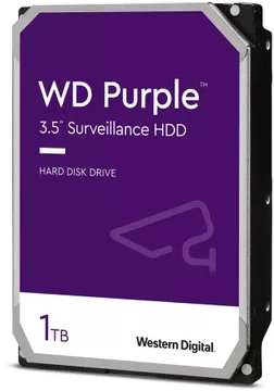 WD 3,5" 1TB SATA3 5400rpm 64MB Purple - WD11PURZ