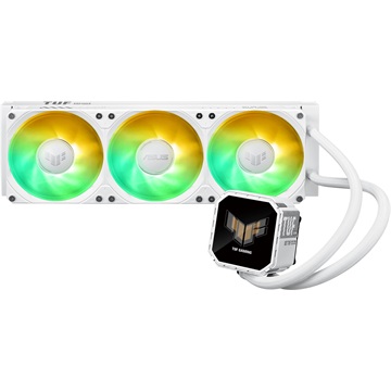 ASUS TUF GAMING LC III 360 - ARGB LCD White Edition - Vízhűtés - Fehér - Image 2