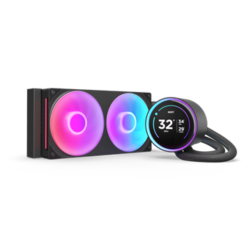 NZXT - Kraken Elite 240 RGB V2 - Vízhűtés - 240mm - RL-KR24E-B2