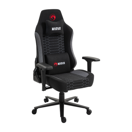 MARVO Kahn Gray gaming szék - fekete/szürke