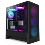 NZXT Midi - H5 Flow RGB (2024) - Matt fekete - CC-H52FB-R1
