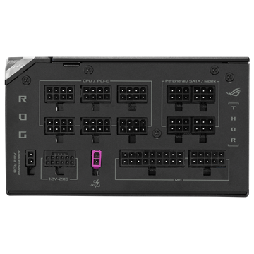 Asus ROG THOR Platinum III 1000W - ROG-THOR-1000P3-GAMING - 80+ Platinum - ATX 3.1 - Moduláris - fekete tápegység - Image 2