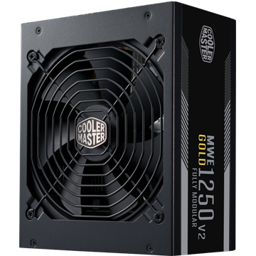 Cooler Master 1250W - MWE Gold 1250 - MPE-C501-AFCAG-3EEU - 80+ Gold ATX3.1 - Fekete Tápegység - Image 4