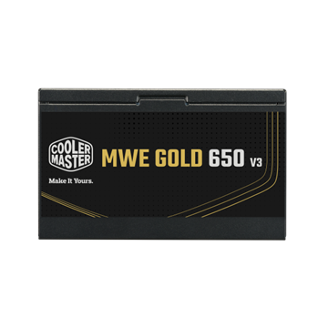 Cooler Master 650W - MWE Gold 650 V3 NM - MPE-6502-ACAAG-3BEU - 80+ Gold - ATX 12V Ver. 2.41 - Fekete Tápegység - Image 2