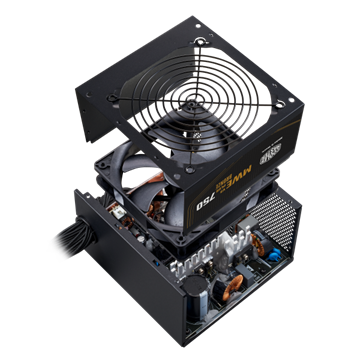 Cooler Master 750W - MWE Bronze 750 V3 - MPE-7501-ACAAW-3BEU - 80+ Bronze ATX3.1 - Fekete Tápegység - Image 3
