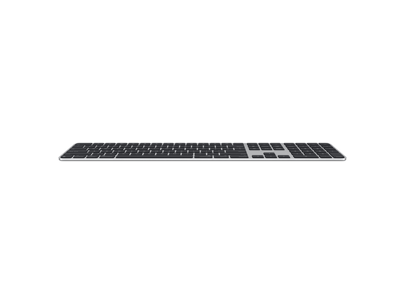 Apple Magic Keyboard (2024) w Touch ID and Numeric Keypad - Hungarian - Black Keys - Image 2