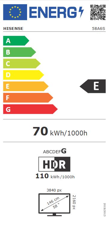 Hisense 58A6S 58' 4K UHD Smart TV - Image 4