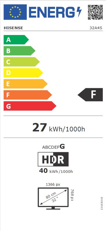 Hisense 32A4S 32' HD Smart TV - Image 2